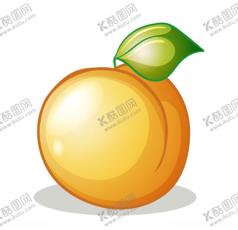 编号：69382709291837575434【酷图网】源文件下载-矢量卡通黄桃