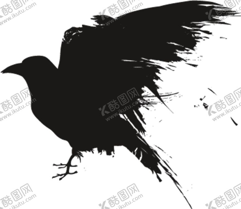 编号：32334804181619588133【酷图网】源文件下载-乌鸦