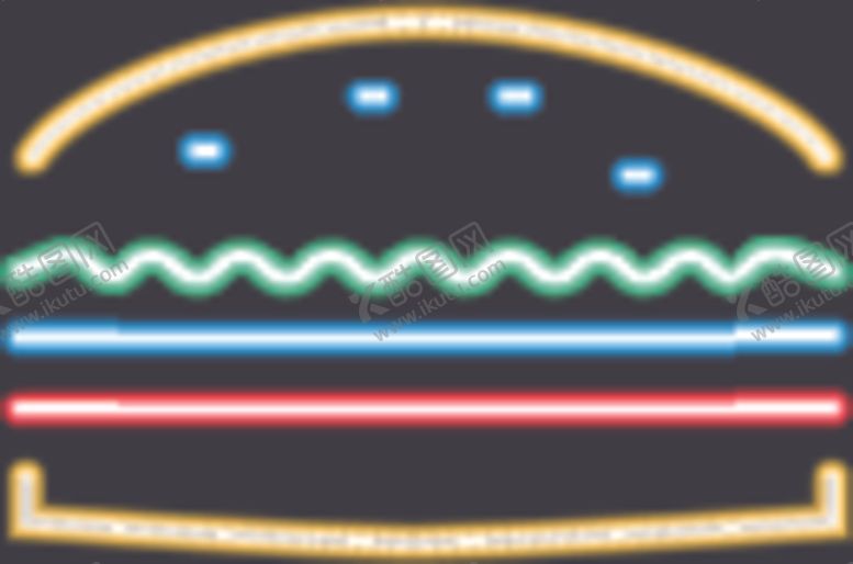 编号：46092109272201306880【酷图网】源文件下载-霓虹灯汉堡