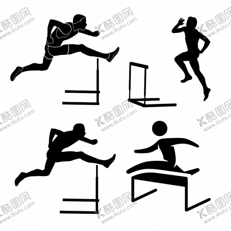 编号：52106302181400095206【酷图网】源文件下载-跑步运动员图案
