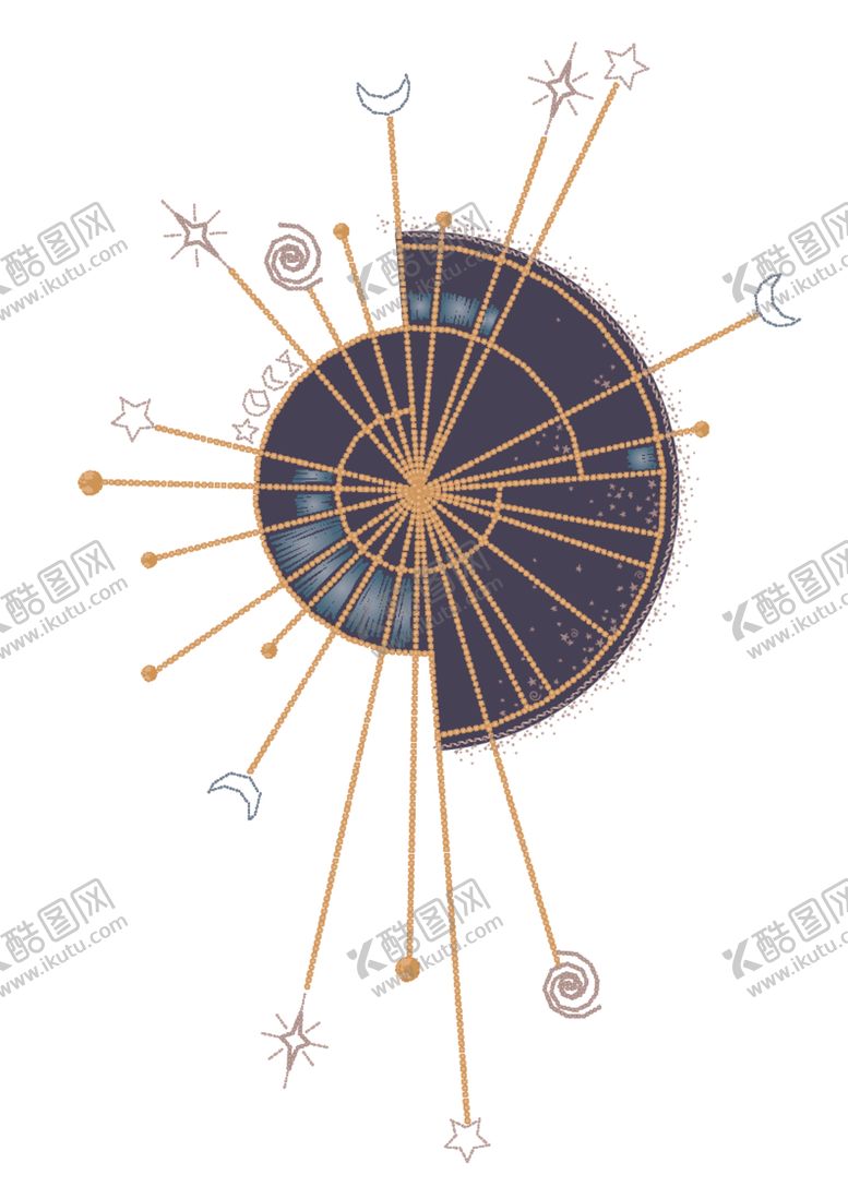 编号：55915110092038219616【酷图网】源文件下载-太阳月亮