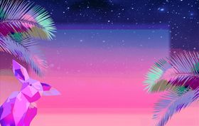 蒸汽波背景