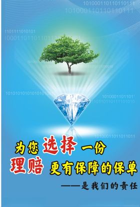 金融保险公司项目广告海报宣传单