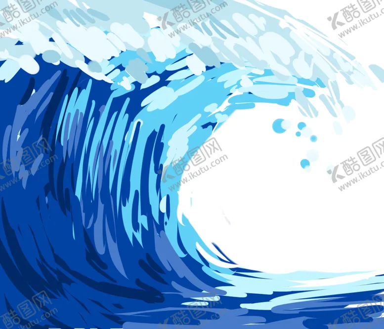 编号：94119209231633415043【酷图网】源文件下载-浪花