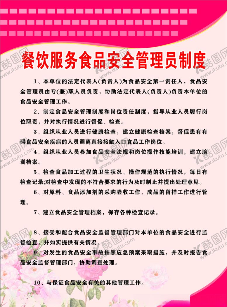 编号：90886210031054109590【酷图网】源文件下载-制度牌