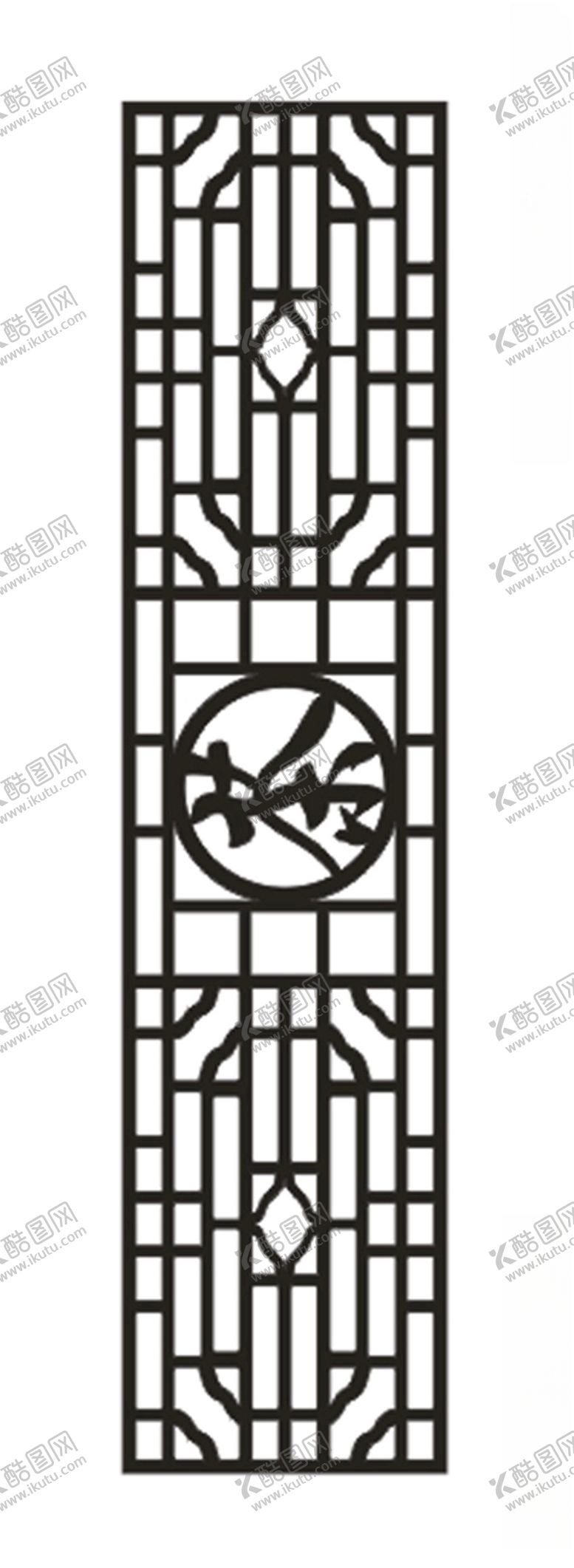 编号：48832410091428321419【酷图网】源文件下载-中式隔断