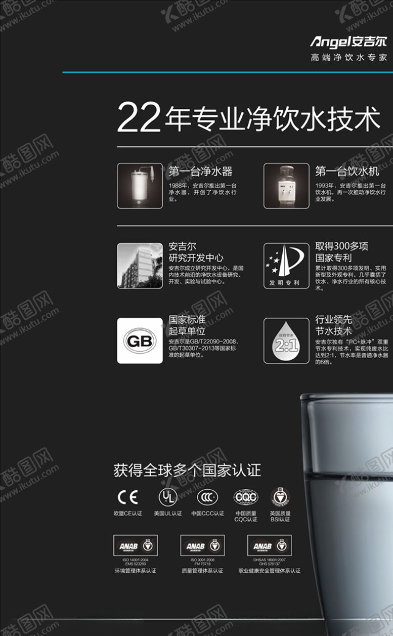 编号：86974304180035228392【酷图网】源文件下载-安吉尔净水器荣誉
