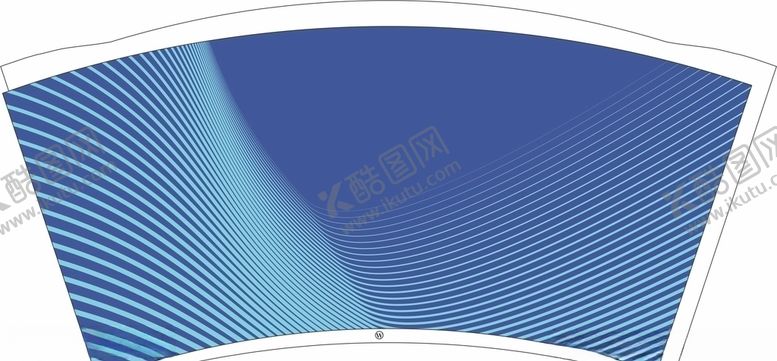 编号：19159204221050176598【酷图网】源文件下载-9盎司科技广告一次性纸杯平面图