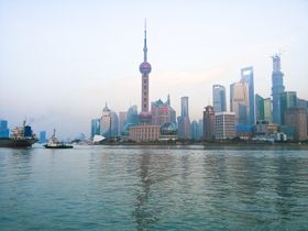 东方明珠海景黄浦江素材