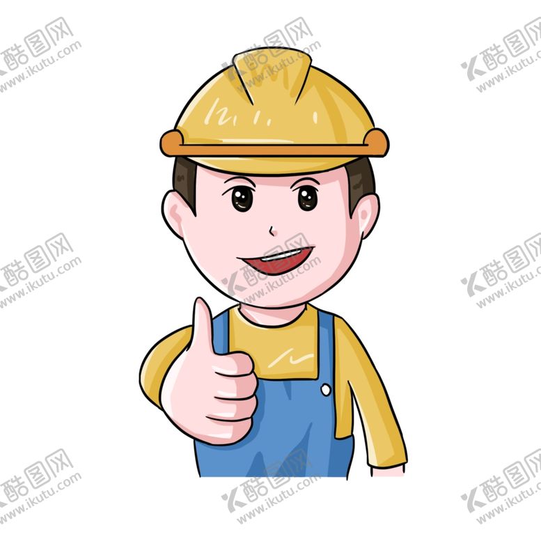 编号：60345510012104266280【酷图网】源文件下载-建筑工人卡通形象施工安全展板等