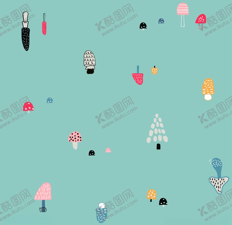 编号：92732610272239444924【酷图网】源文件下载-卡通蘑菇