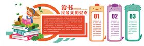 校园读书角展示
