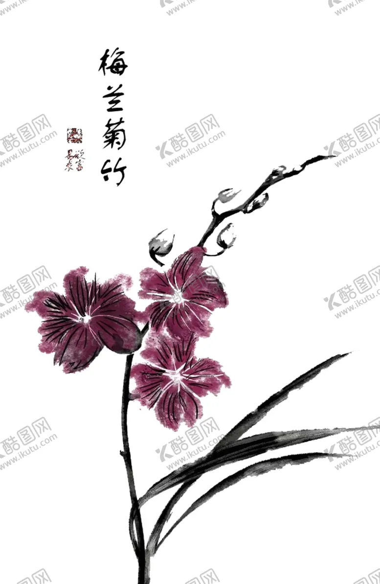 编号：73436307010040526975【酷图网】源文件下载-兰花