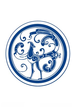 青花纹理