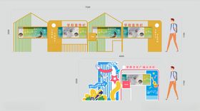 校园导视标识牌