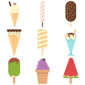 卡通冰淇淋