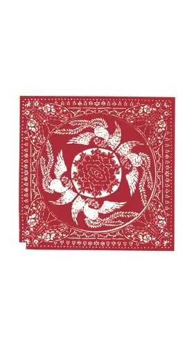 窗花剪纸喜庆吉利插画