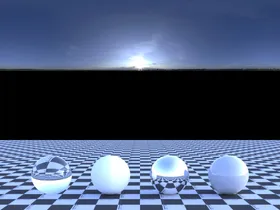 C4D天空贴图HDR贴图三维建模环境光照环境