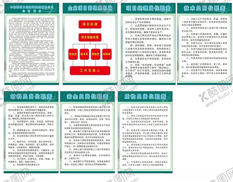 编号：85505302050759036948【酷图网】源文件下载-电力岗位职责制度牌