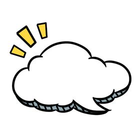 卡通云对话框
