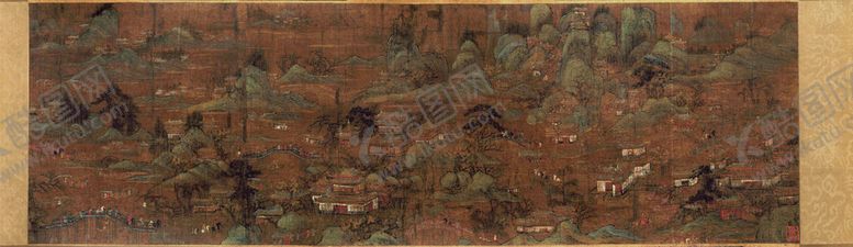编号：47590109261154199276【酷图网】源文件下载-  宫苑图卷