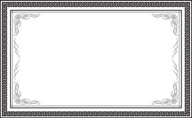古典边框
