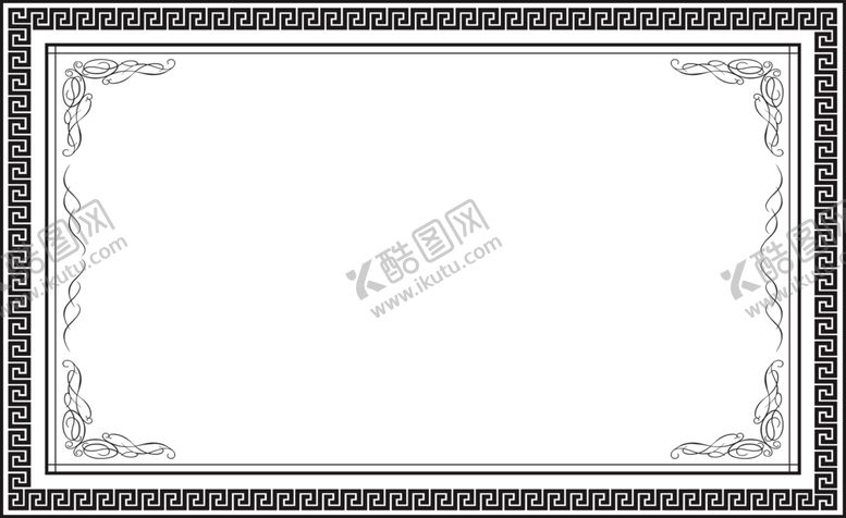 编号：61178410281858449450【酷图网】源文件下载-古典边框