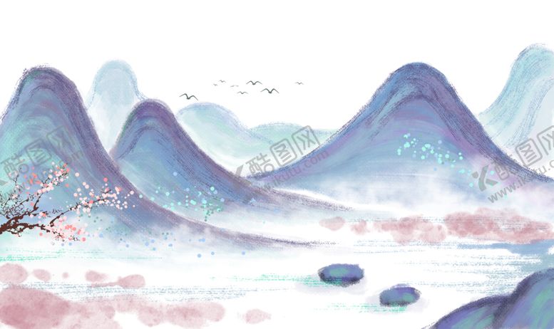 编号：40567106181329234023【酷图网】源文件下载-山水国风传统合成海报素材
