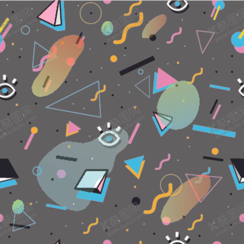 编号：22603107052041122208【酷图网】源文件下载-创意拼接彩色图案