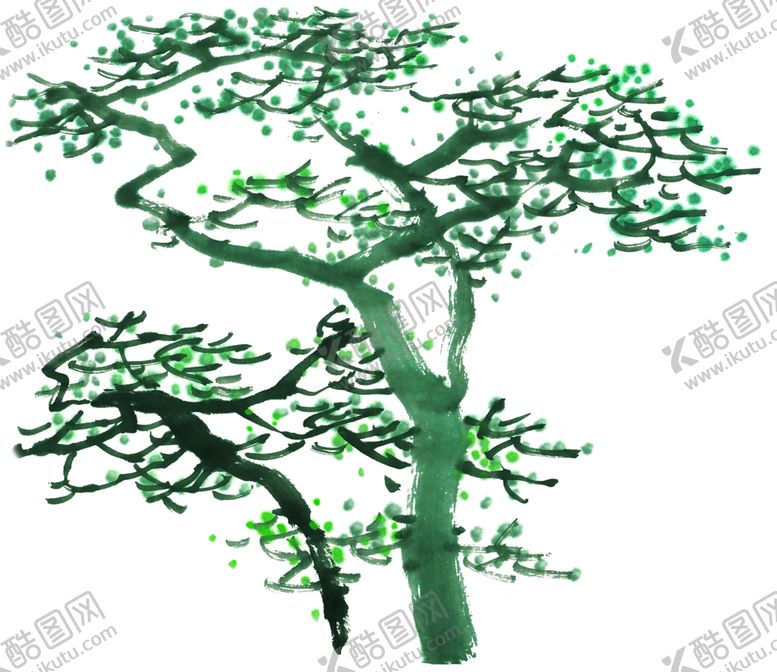 编号：24100710091622032534【酷图网】源文件下载-水墨