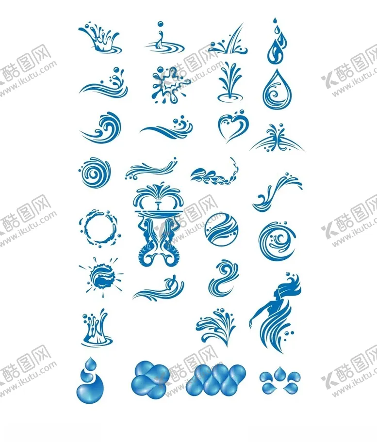 编号：45781806300337377652【酷图网】源文件下载-水滴素材