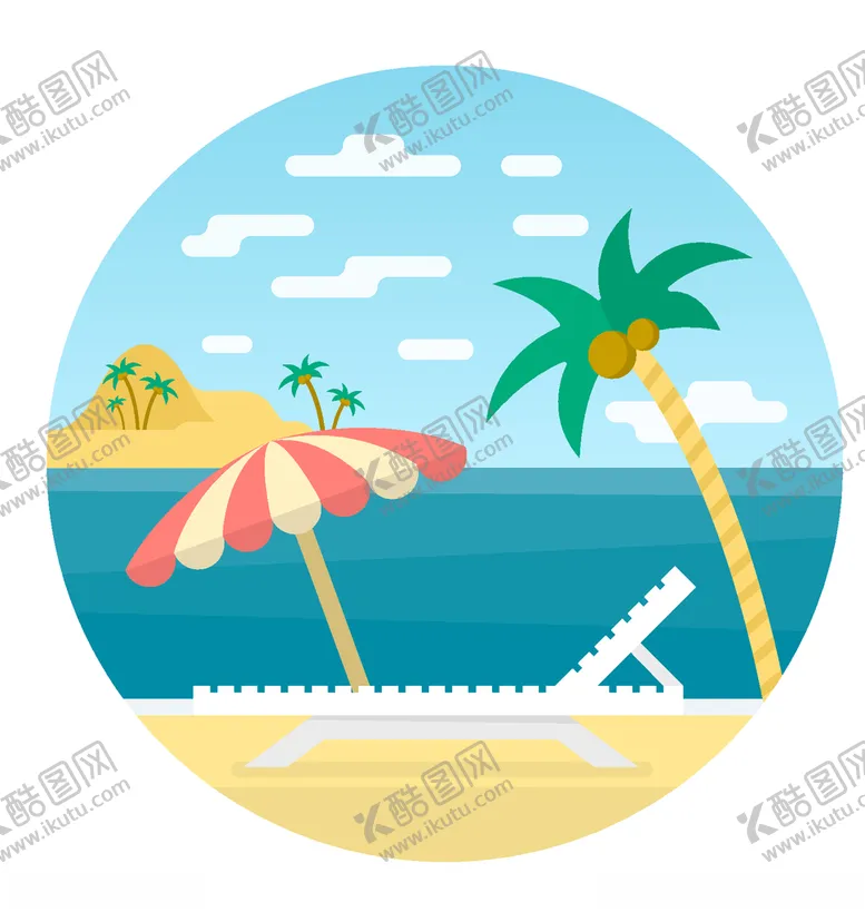 编号：20167206281746161549【酷图网】源文件下载-夏天插画