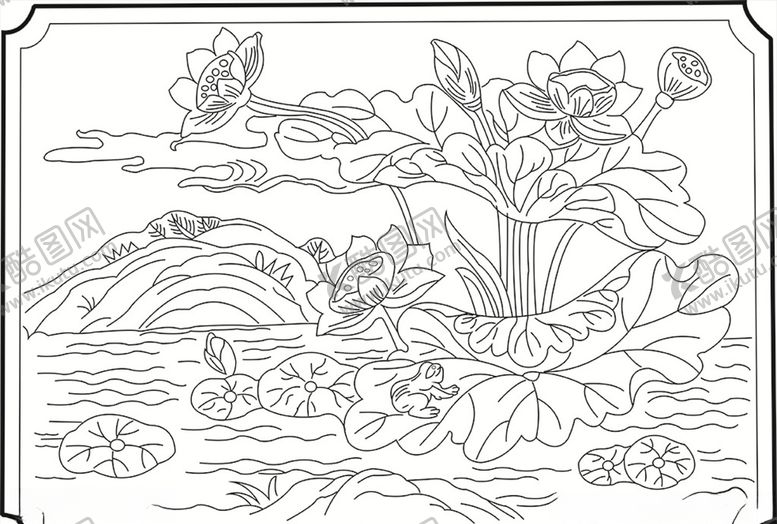 编号：65829711011342144415【酷图网】源文件下载-荷花