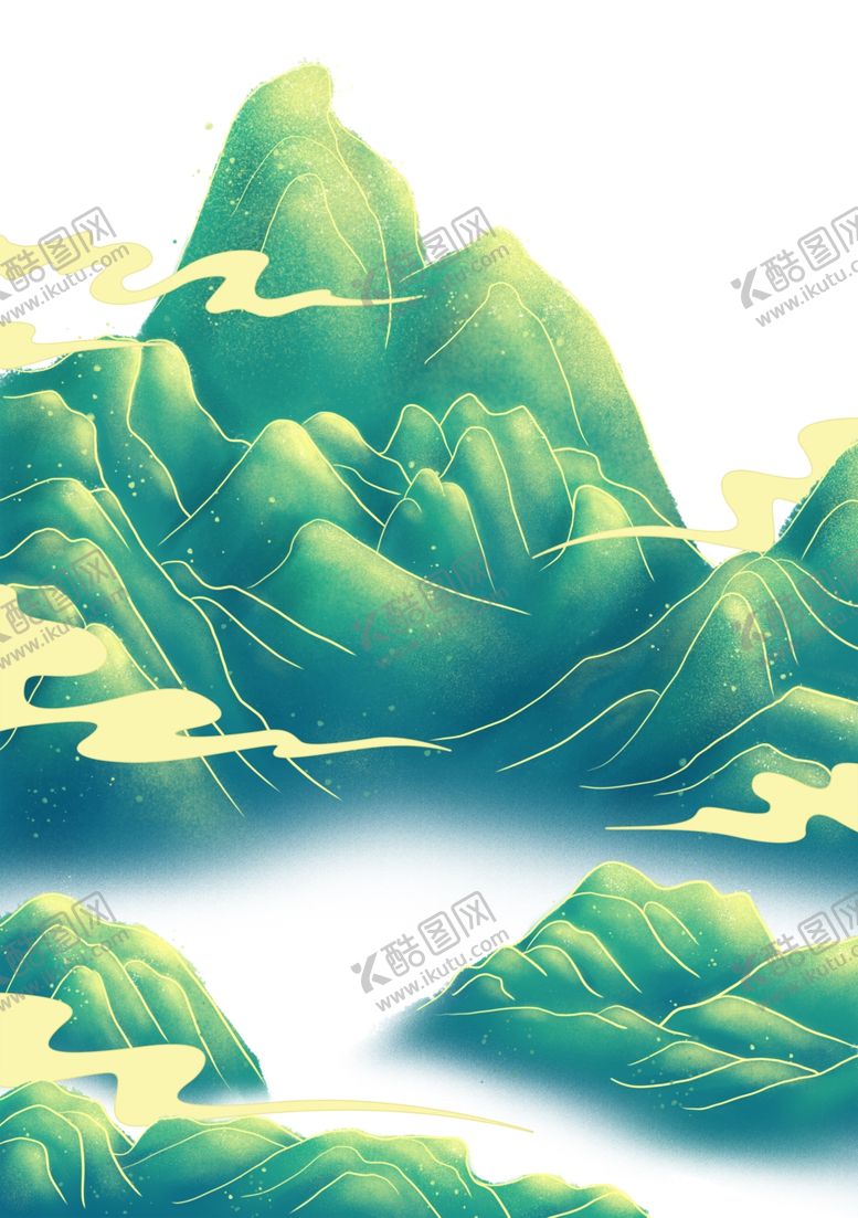 编号：85262202070938572636【酷图网】源文件下载-手绘山