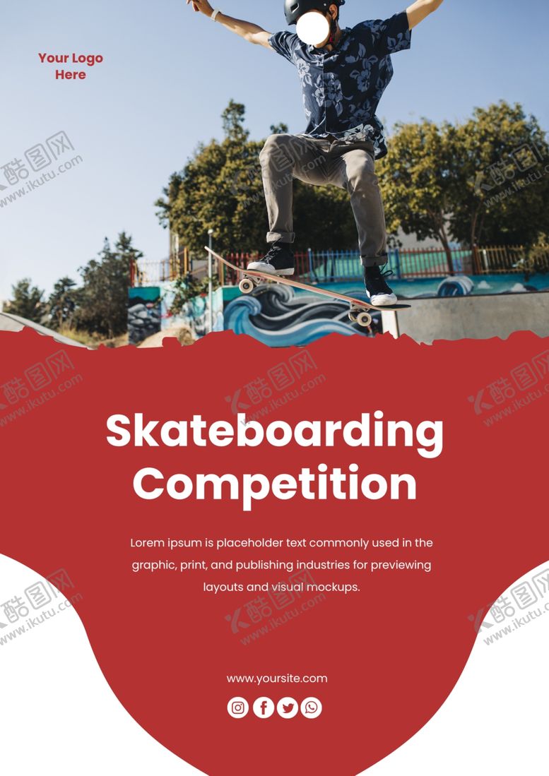 编号：33178609300540376140【酷图网】源文件下载-运动海报