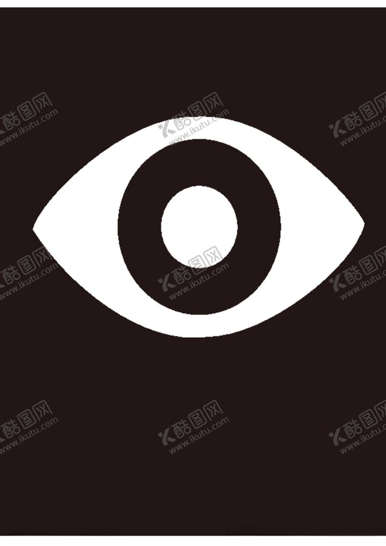 编号：73834710032350599834【酷图网】源文件下载-眼睛丝网印刷