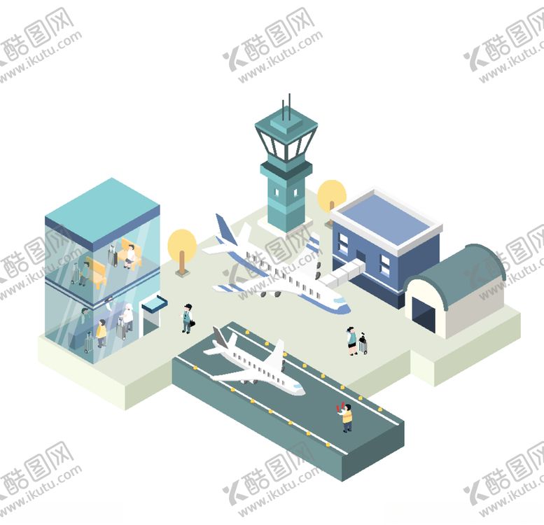 编号：88629107060158182077【酷图网】源文件下载-飞机场
