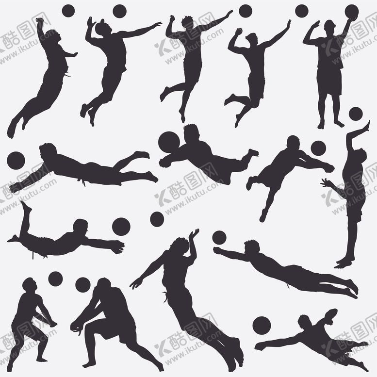 编号：76344010032056528478【酷图网】源文件下载-排球图标