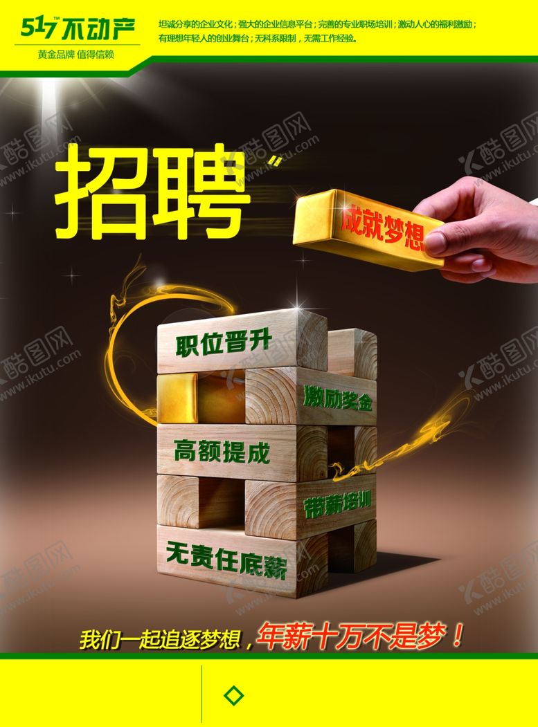 编号：46229207130450226618【酷图网】源文件下载-招聘