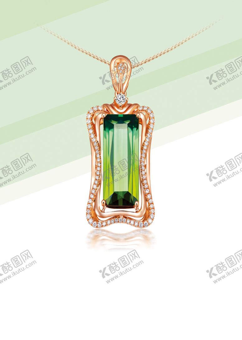 编号：69815009122220034679【酷图网】源文件下载-绿碧玺蒂芙尼珠宝画册