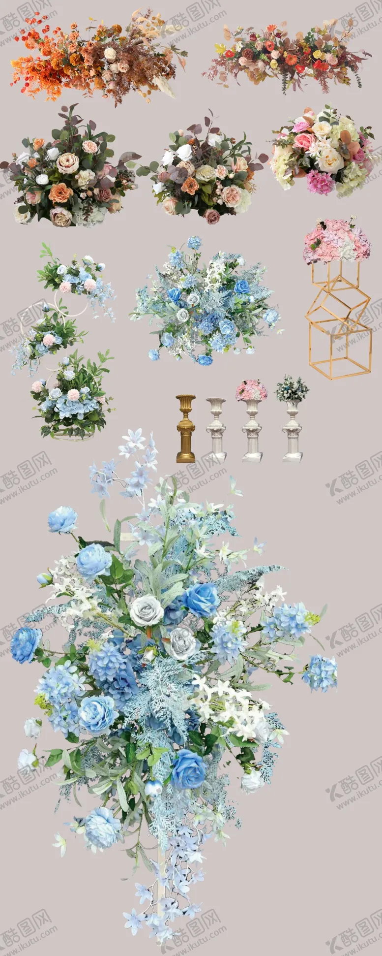 编号：94613204240555158592【酷图网】源文件下载-婚礼花艺图片