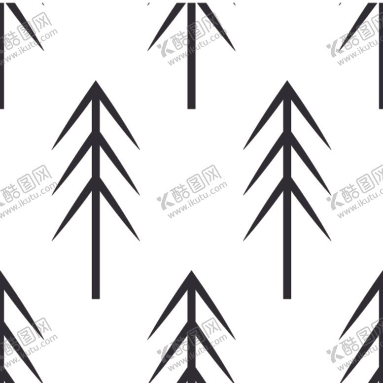 编号：87697009260742394632【酷图网】源文件下载-黑白简约花纹图案设计