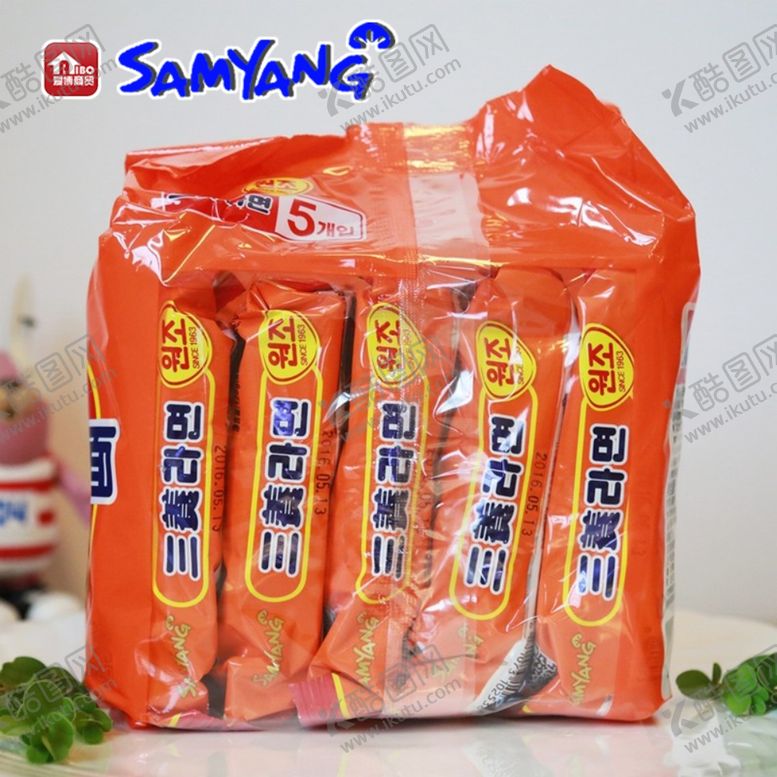 编号：96969307071257291182【酷图网】源文件下载-三养拉面韩国方便面速食面