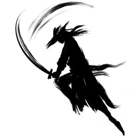 水墨武侠人物