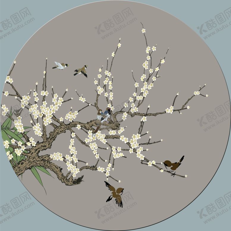 编号：49535810140517138599【酷图网】源文件下载-花鸟装饰画