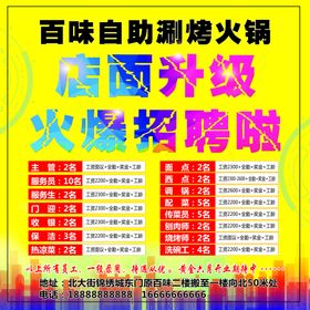 招聘海报
