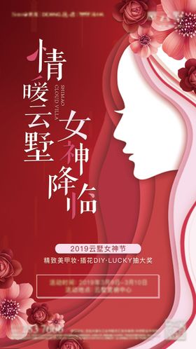 女生节创意微单海报