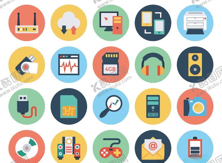 编号：64297809100059519274【酷图网】源文件下载-商务业务图标