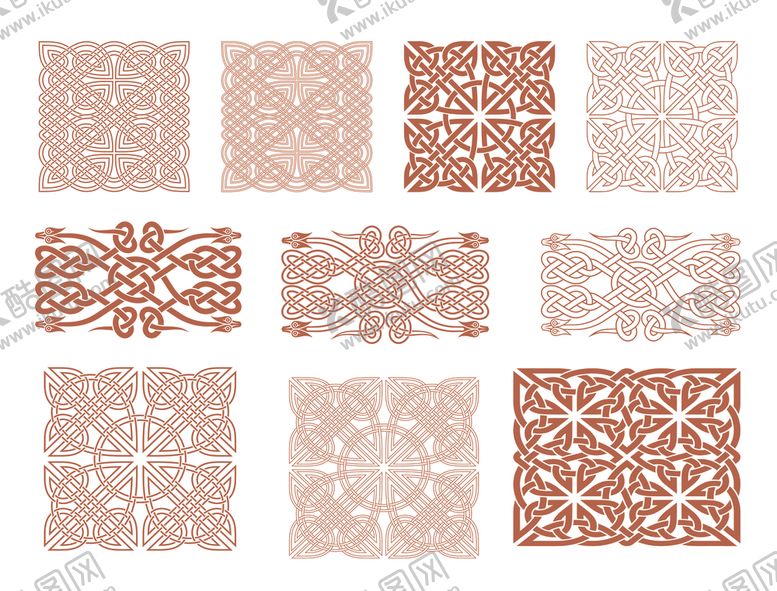 编号：16749711021528123572【酷图网】源文件下载-复古几何图案