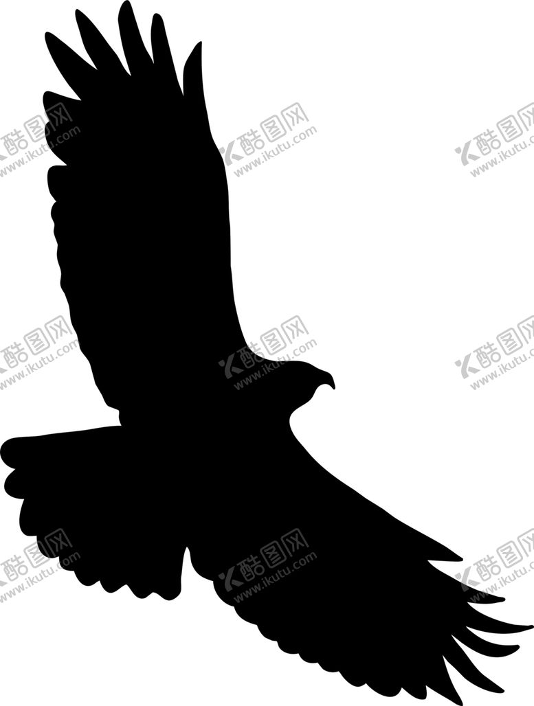 编号：76024307091934268429【酷图网】源文件下载-飞翔鸟类剪影